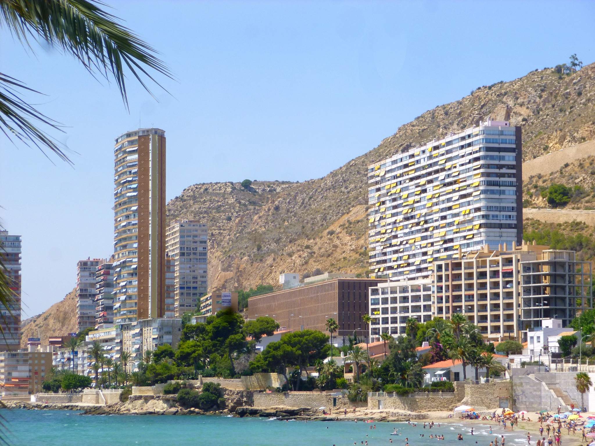 Ruta de navegación a la Playa de la Albufereta